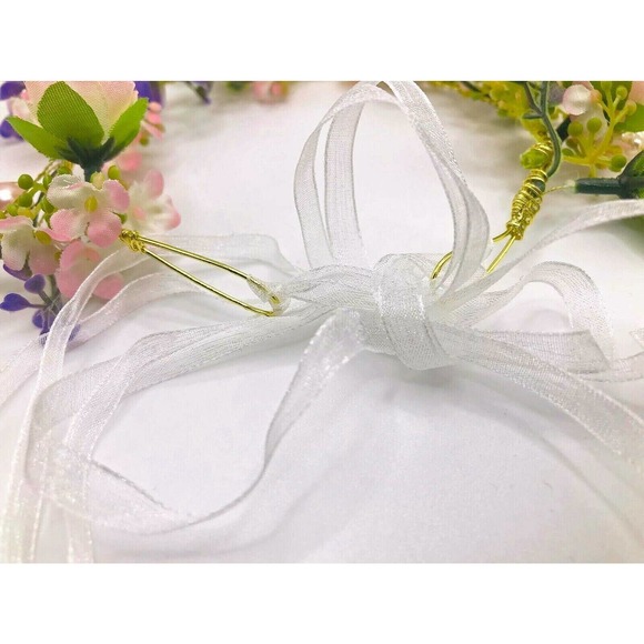 Flower Crown Floral Wreath BOHO Garland Headband for Communion Wedding Festivals - Picture 4 of 7